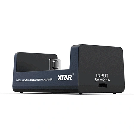 XTAR MC2S Smart Battery Charger for Rechargeable Li-ion/IMR/INR/ICR Batteries