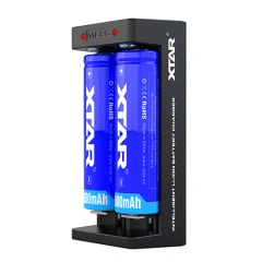 XTAR MC2S Smart Battery Charger for Rechargeable Li-ion/IMR/INR/ICR Batteries