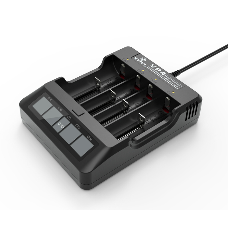 XTAR VP4 LCD Battery Charger