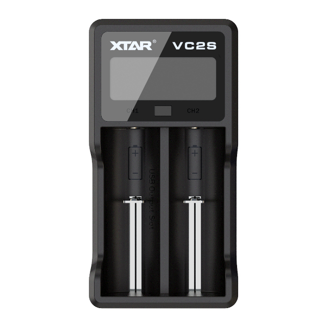 XTAR VC2S Li-ion/NiMH Battery Charger