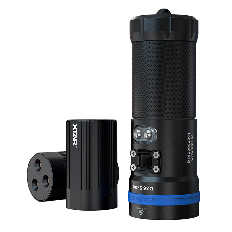 XTAR D36 5800lm Professional Diving Flashlight