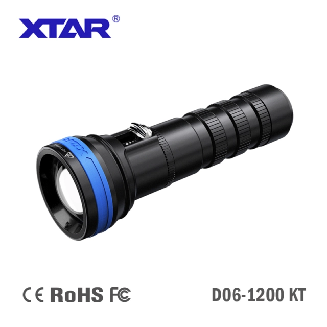 XTAR D06 1200lm Diving Flashlight