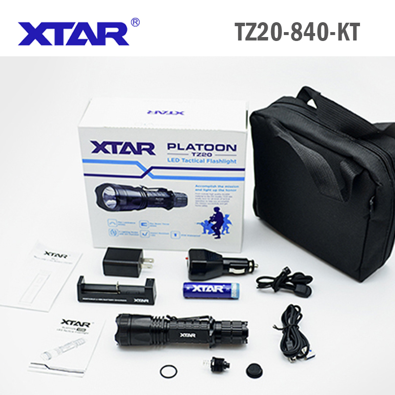XTAR TZ20 840 Lumens Tactical Flashlight