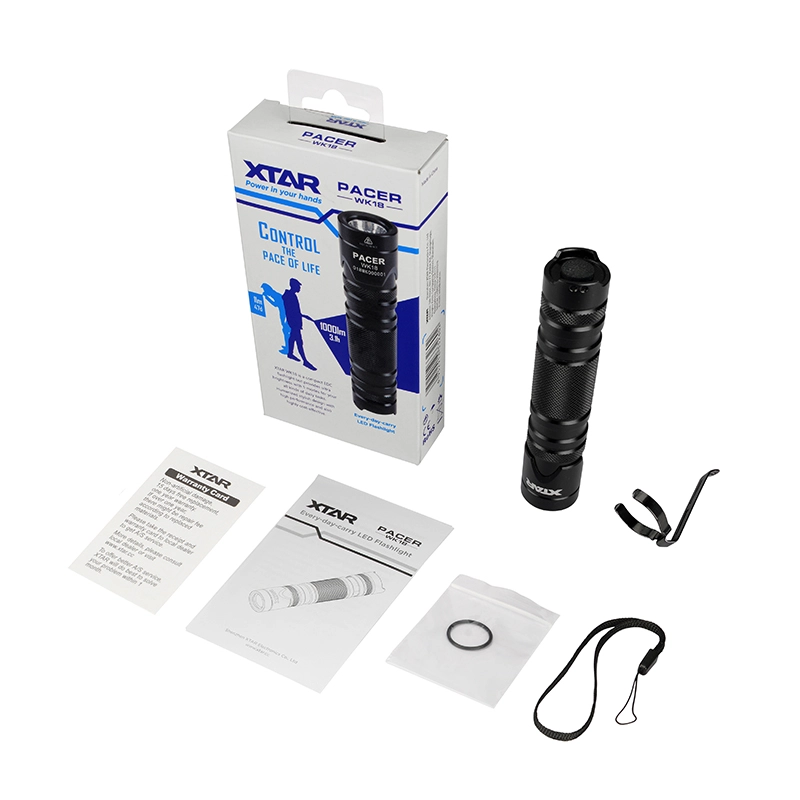 XTAR Walker WK18 1000lm EDC Flashlight (WK18 KIT)