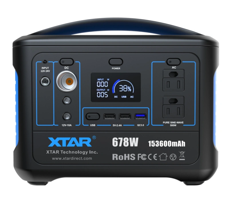 XTAR Outdoor power supply 678W