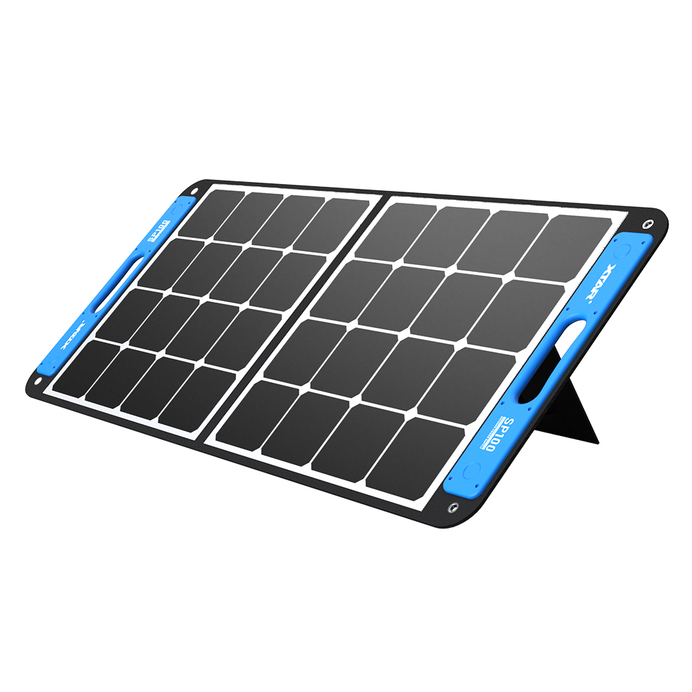 XTAR SP100: Portable &Foldable 100W Adjustable Solar Panel