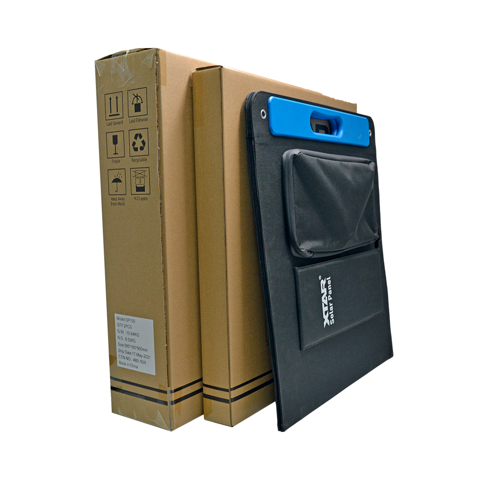 XTAR SP100: Portable &Foldable 100W Adjustable Solar Panel