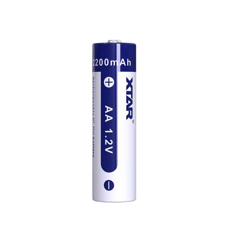 XTAR Rechargeable 1.2V AA 2200mAh Battery