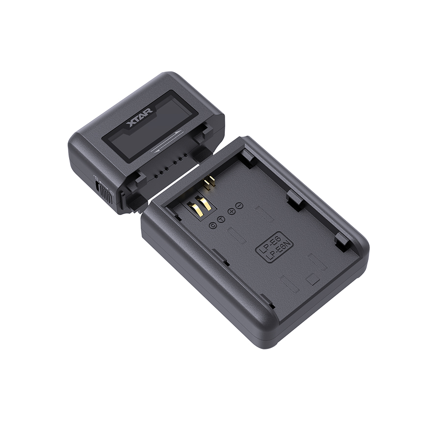 XTAR VN2 2-slot Digital LCD Camera Charger