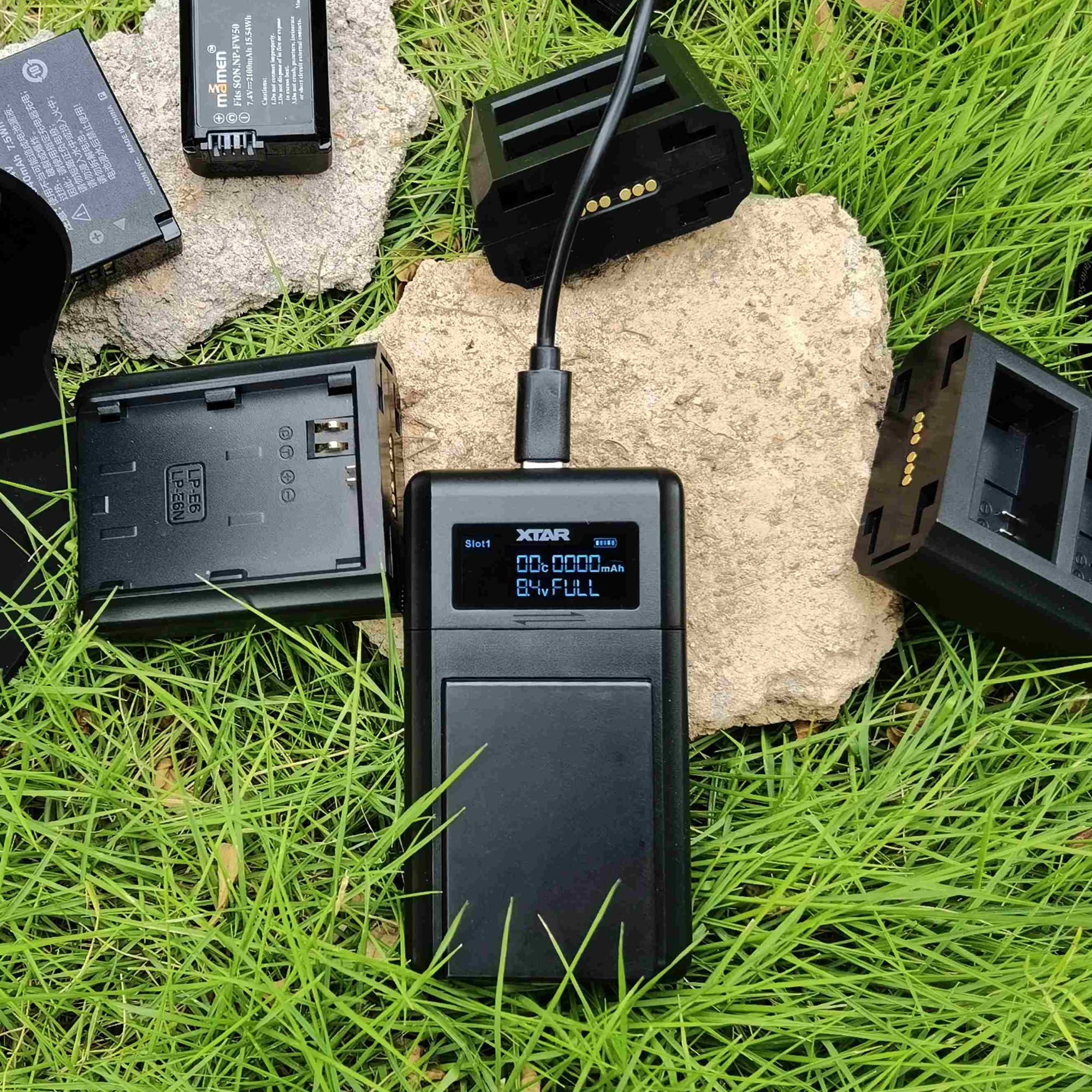 ✨大幅値下げ✨XTAR SN4 LP-E6NHマルチカメラバッテリー充電器 Amazon | XTAR SN4カメラバッテリ充電器はCanonバッテリLP-E6