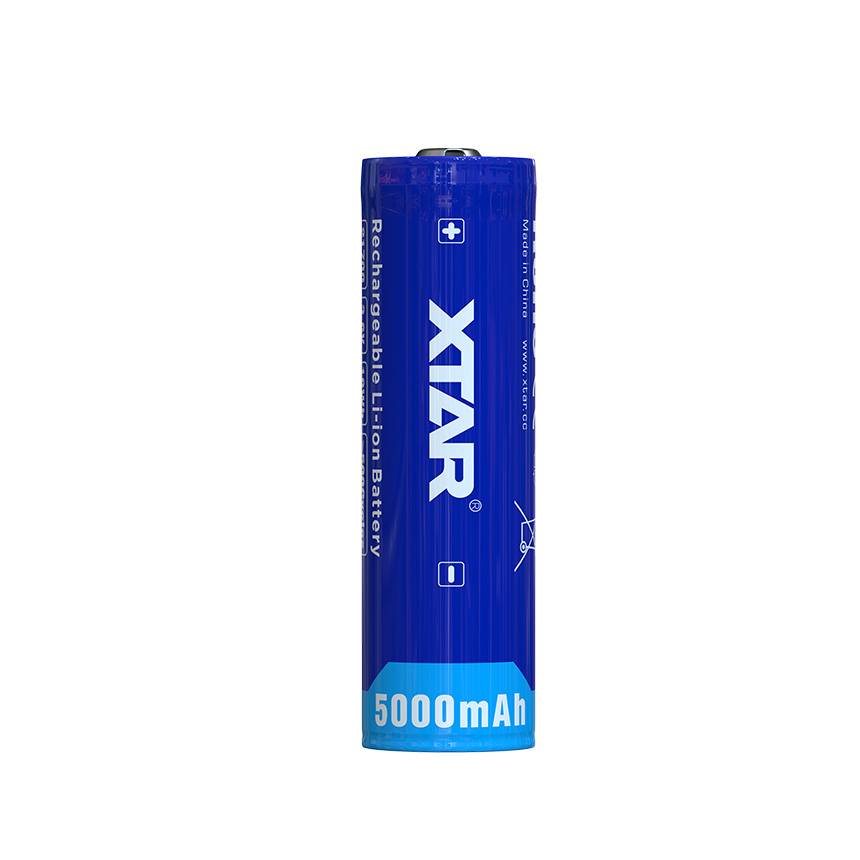 XTAR 21700 5000mAh/4900mAh Protected Lithium Battery