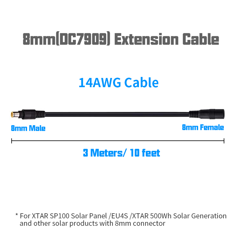 8mm(DC7909) Extension cable