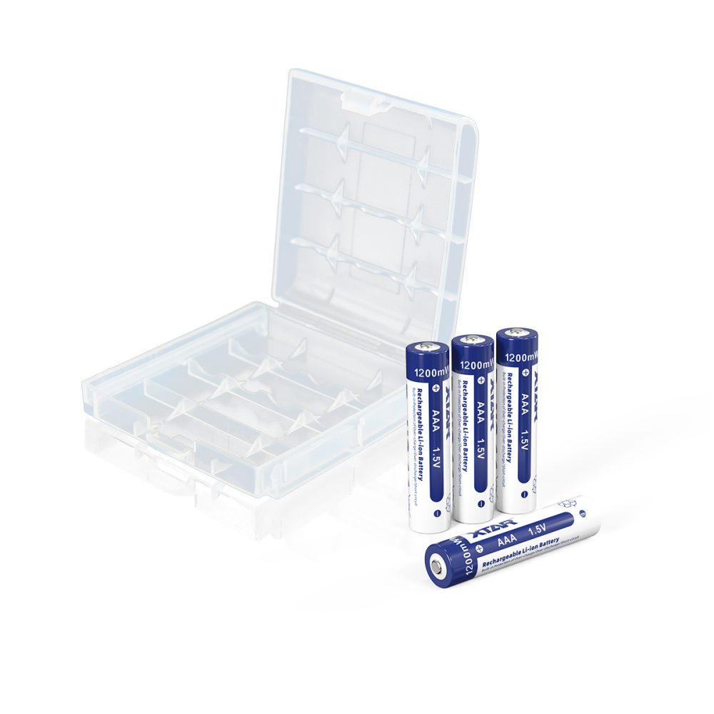 XTAR 1.5V AAA 1200mWh rechargeable Li-ion Battery
