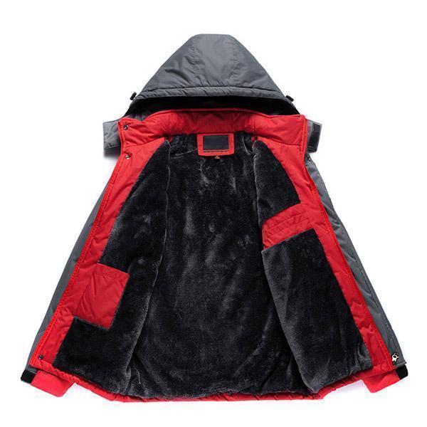 Men's Mountain Waterproof Ski Jacket Windproof Rain Jacket