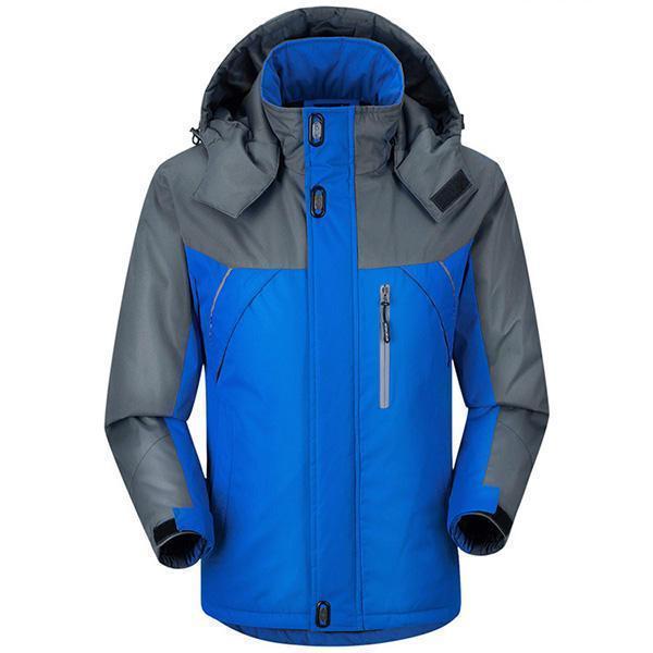 Men's Mountain Waterproof Ski Jacket Windproof Rain Jacket