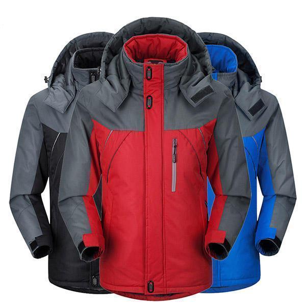Men's Mountain Waterproof Ski Jacket Windproof Rain Jacket