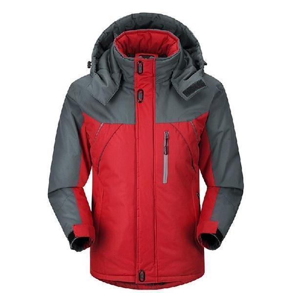 Men's Mountain Waterproof Ski Jacket Windproof Rain Jacket
