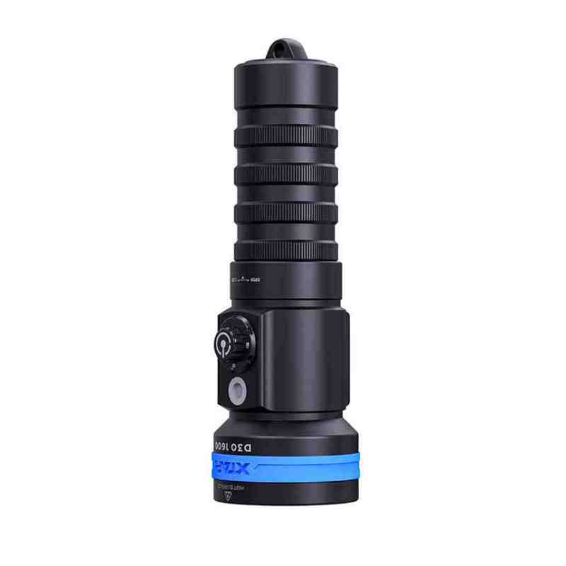 XTAR D30 1600lm Photography Diving Flashlight