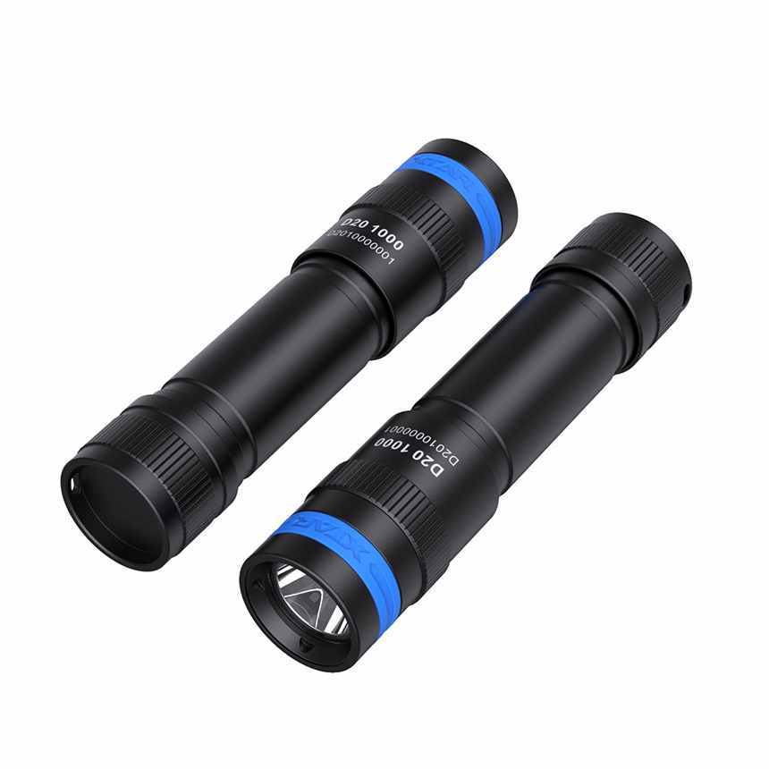 XTAR D20 1000 Diving Flashlight