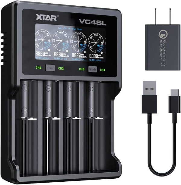 Upgraded VC4SL battery charger , QC3.0 support