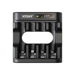 XTAR LC4 charger for 1.5V lithium battery with indicator