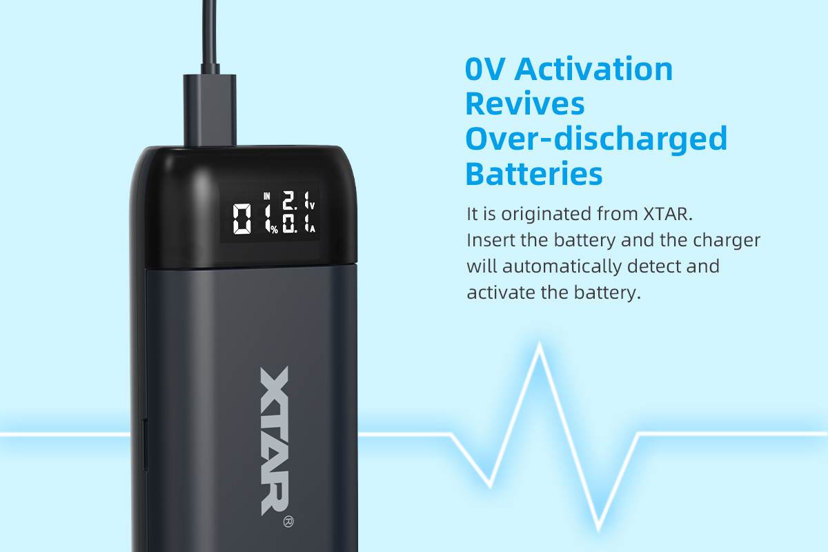 XTAR PB2SL Battery Charger & Power Bank