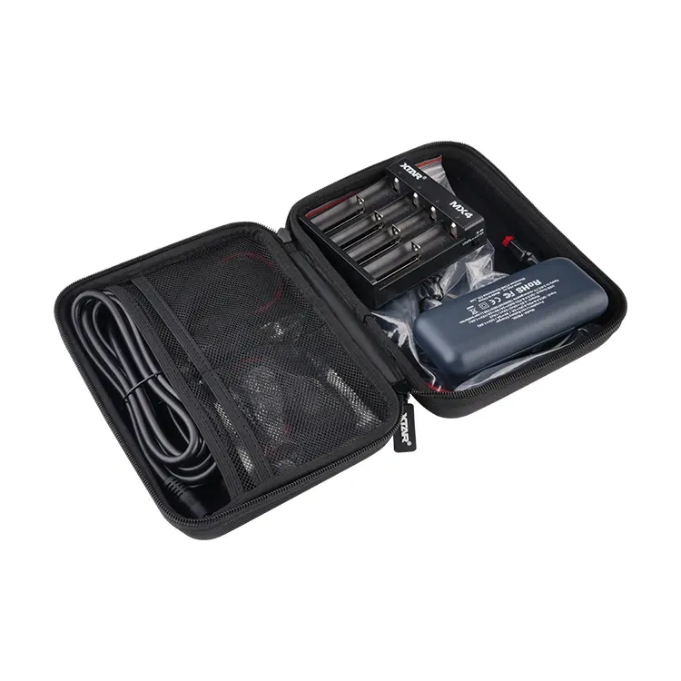 Small outdoor portable bag - can be used with solar panel cable, batteries and chargers