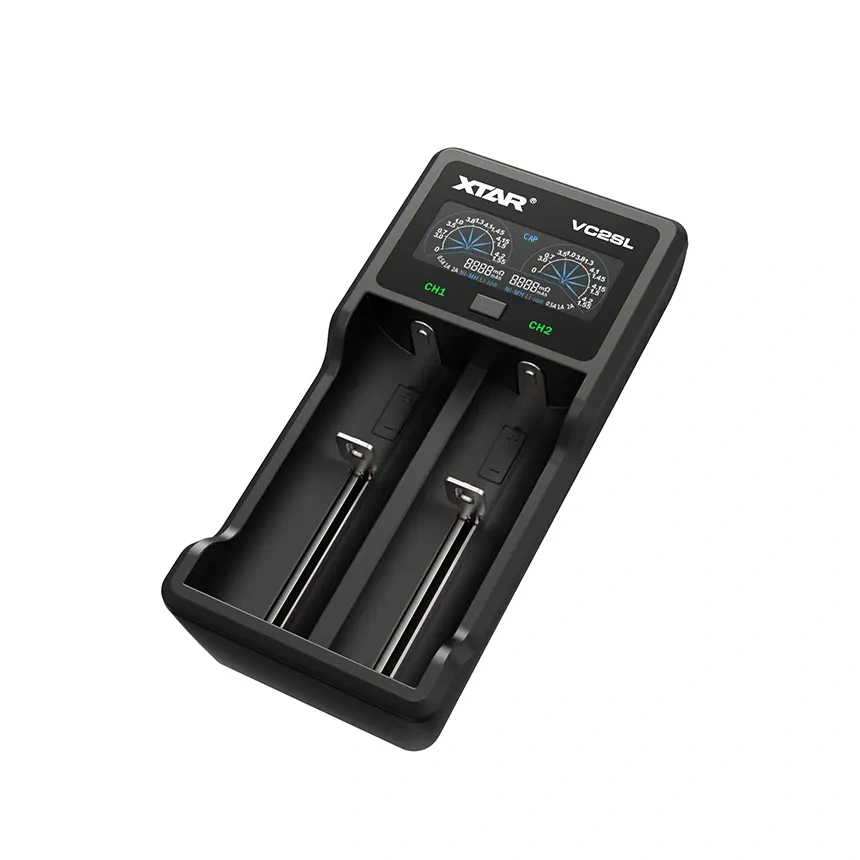 XTAR VC2SL Upgraded USB-C Li-ion/NIMH Battery Charger