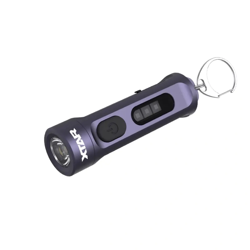 XTAR T1-UV 500 lumen USB Type-C Mini Keychain Light