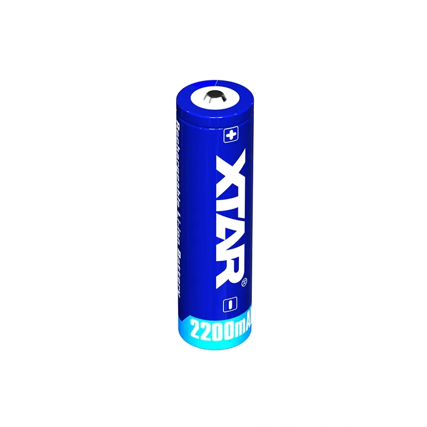 US Free Shipping XTAR 2200mAh 3.7V Rechargeable 18650 Lithium ion Battery