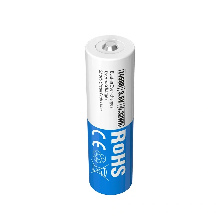 XTAR 14500 1200mAh 2.5A Battery
