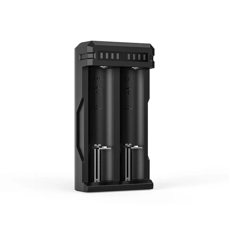 XTAR SC2 QC3.0 3A Type-C Fast Charger for 18650/20700//21700/26650 Batteries