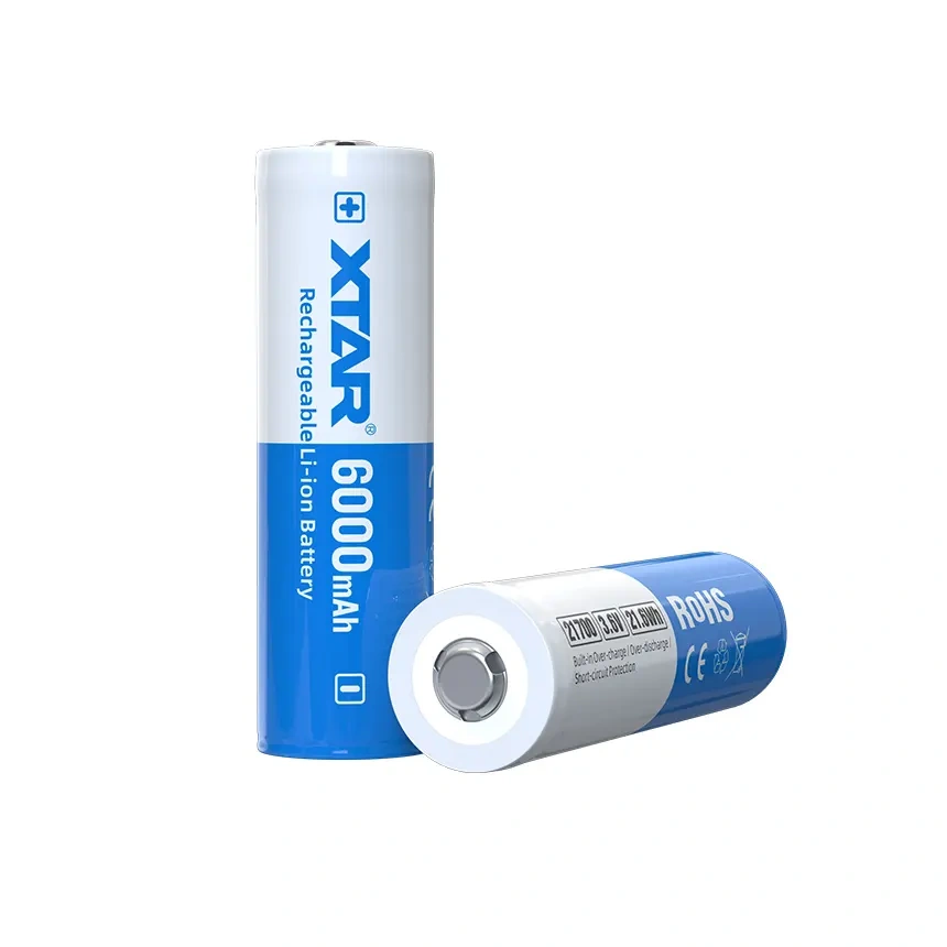 XTAR 21700 6000mAh 10A Lithium ion Battery for Flashlight