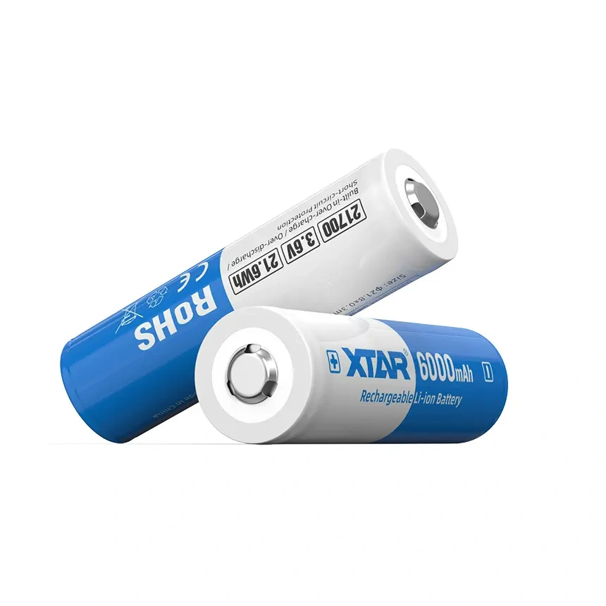 XTAR 21700 6000mAh 10A Lithium ion Battery for Flashlight,Battery