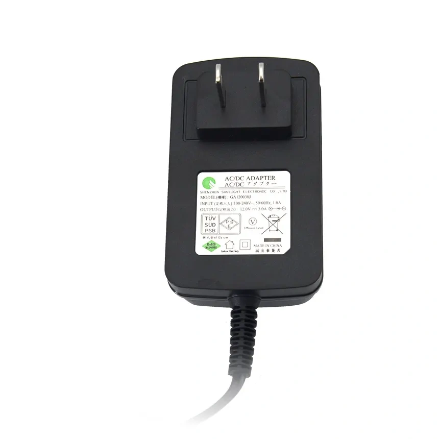 12V 3A Wall Adapter-US/EU/UK/AU/JP standard wall adaptor for DRAGON VP4 Plus VP4L Plus