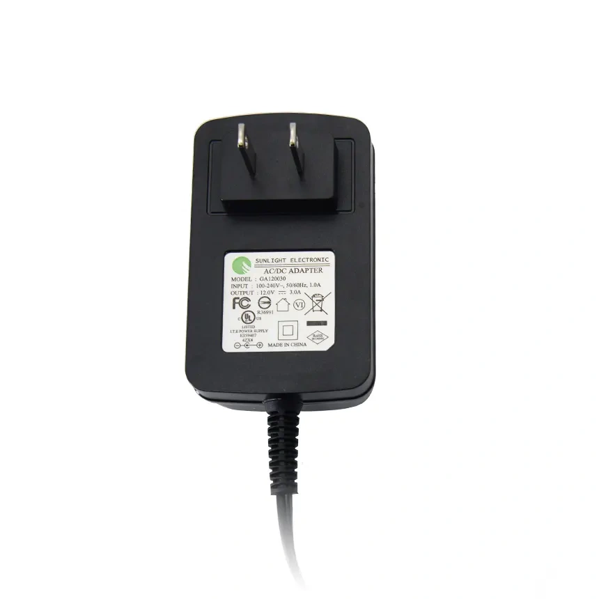 12V 3A Wall Adapter-US/EU/UK/AU/JP standard wall adaptor for DRAGON VP4 Plus VP4L Plus