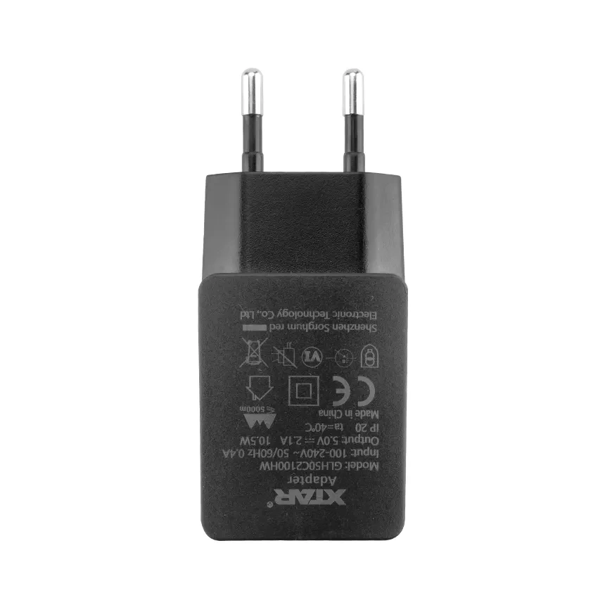 5V 2.1A Wall Adapter - EU/US/UK/JP/AU Wall Adaptor for VC4/VC2 Plus/MC6