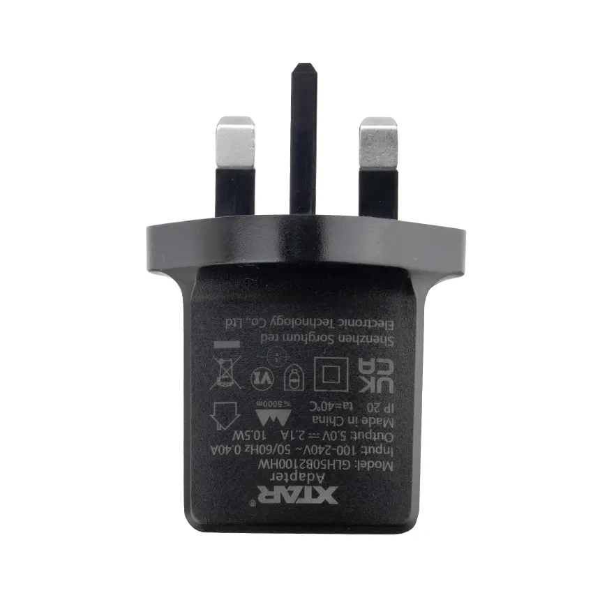 5V 2.1A Wall Adapter - EU/US/UK/JP/AU Wall Adaptor for VC4/VC2 Plus/MC6