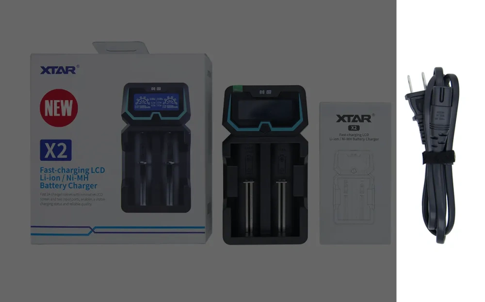 Original power cable for XTAR X2 charger