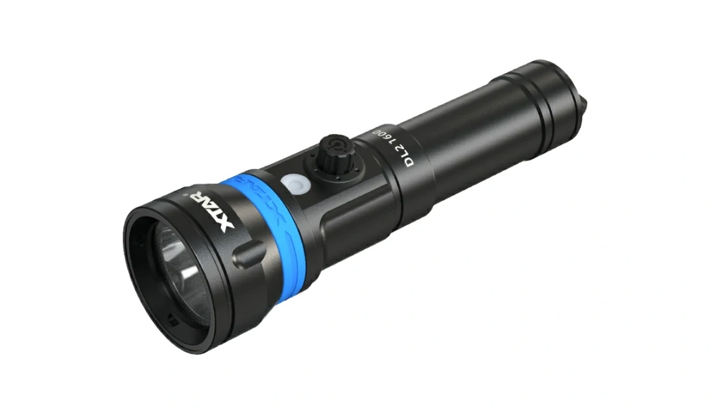 XTAR DL2 1600 デュアルライト懐中電灯 XTAR DIVE LIGHT ULTRAPOINTER DL2 1600