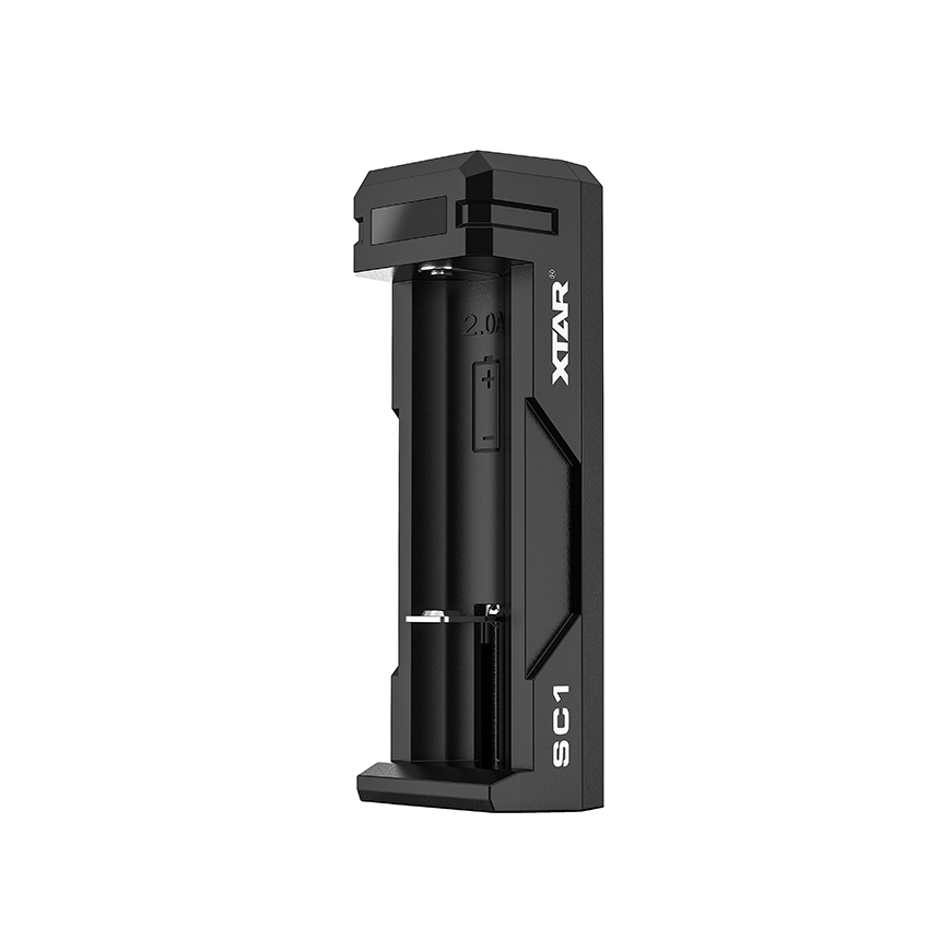 XTAR SC1 2A fast Charger for Li-ion 18650/18700/20700/21700/22650/25500/26650 Battery