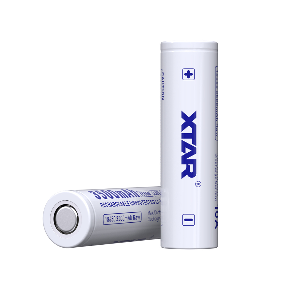 XTAR 3.6V 18650 3500mAh Raw 10A Li-ion Battery
