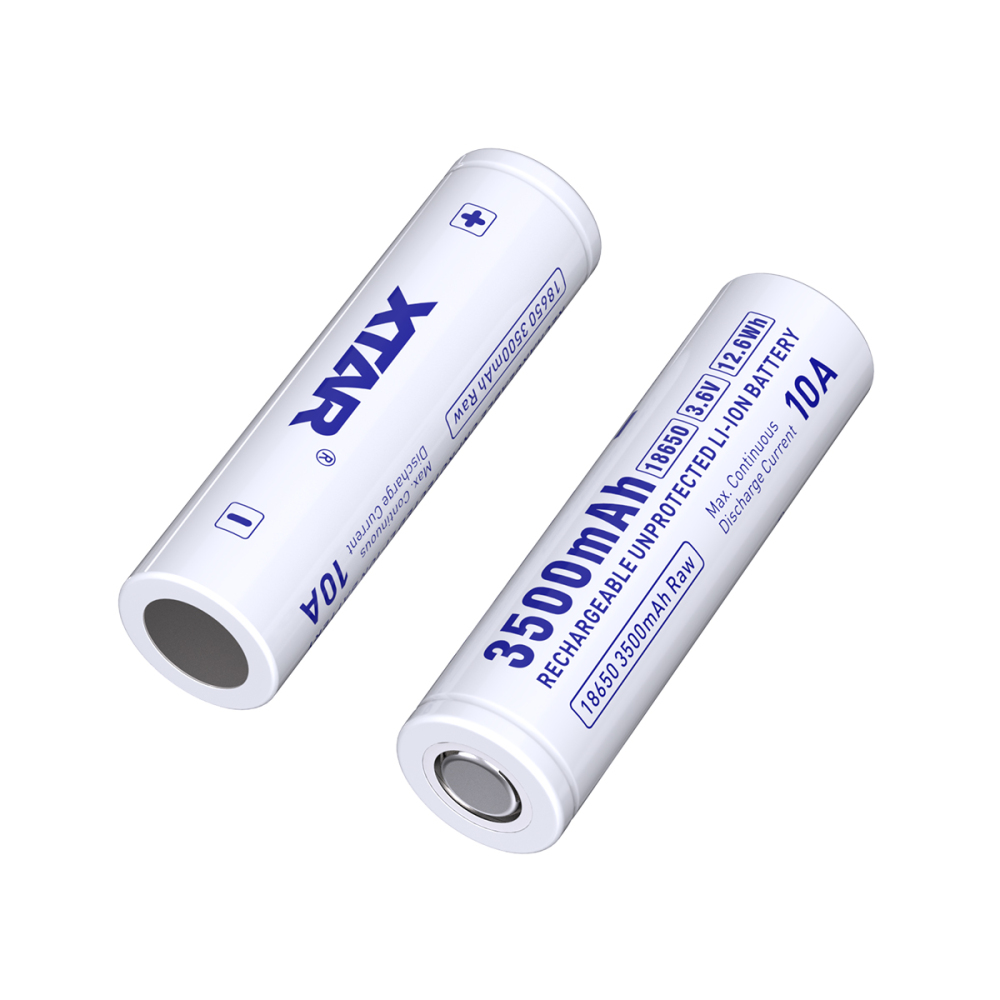 XTAR 3.6V 18650 3500mAh Raw 10A Li-ion Battery