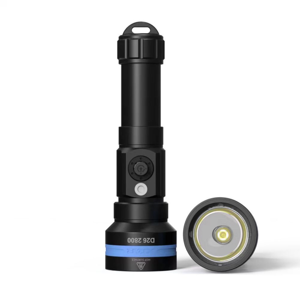 XTAR D26 2800 lumens Diving Flashlight