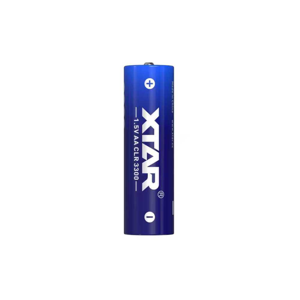 XTAR 1.5V AA CLR 3300 Rechargeable Li-ion battery