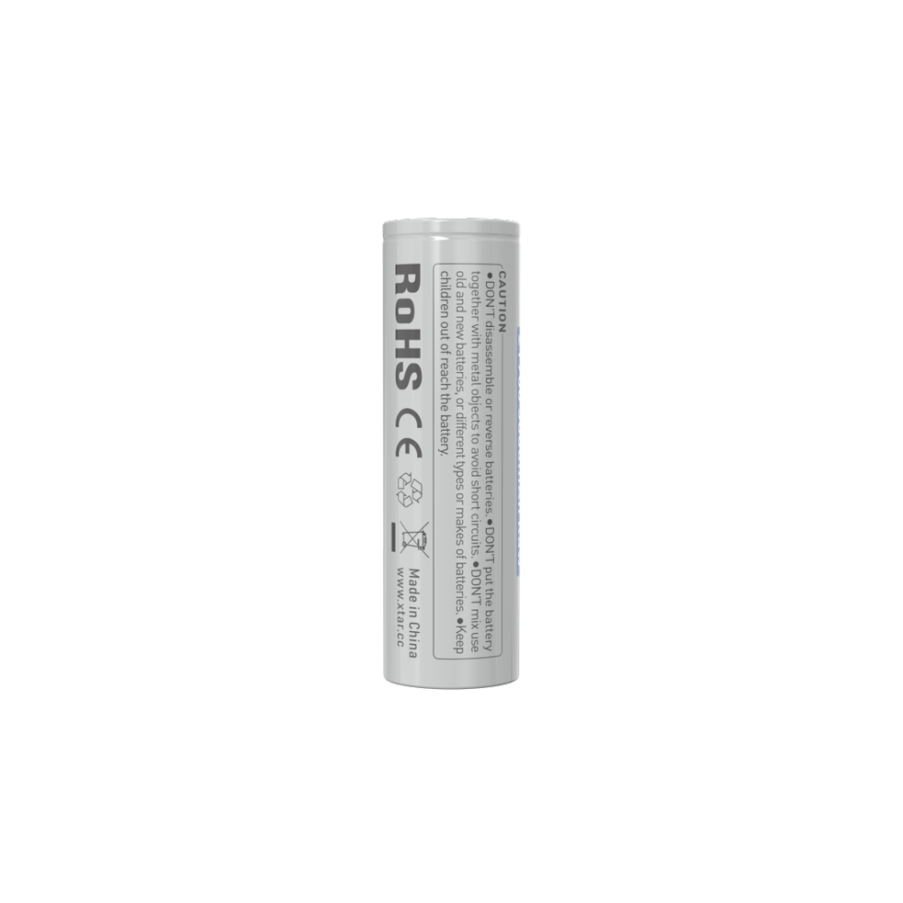 XTAR 3.6V 21700 5000mAh Raw 10A Li-ion Battery Cell