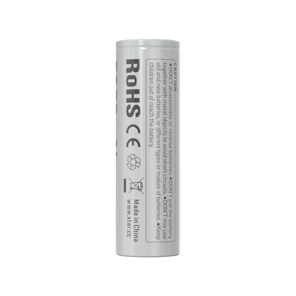 XTAR 3.6V 21700 5000mAh Raw 10A Li-ion Battery Cell