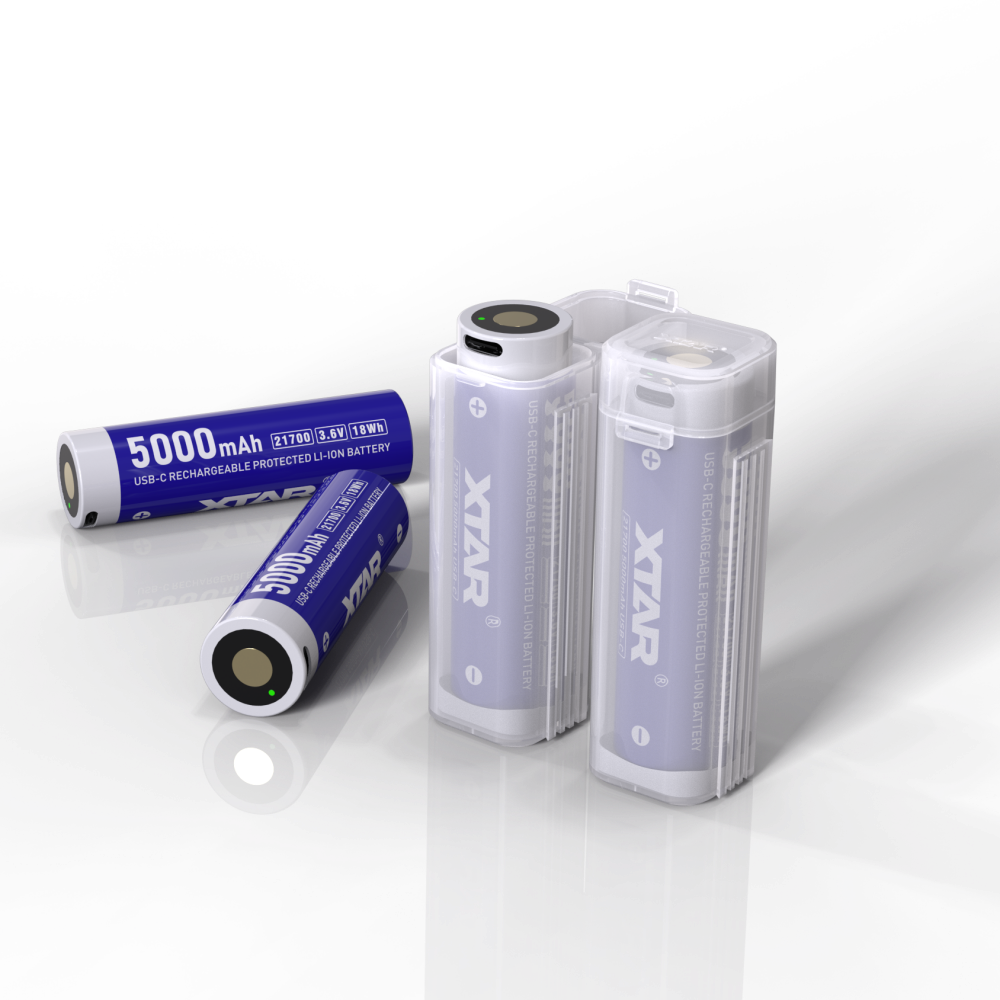 21700 Single-Slot Battery Case