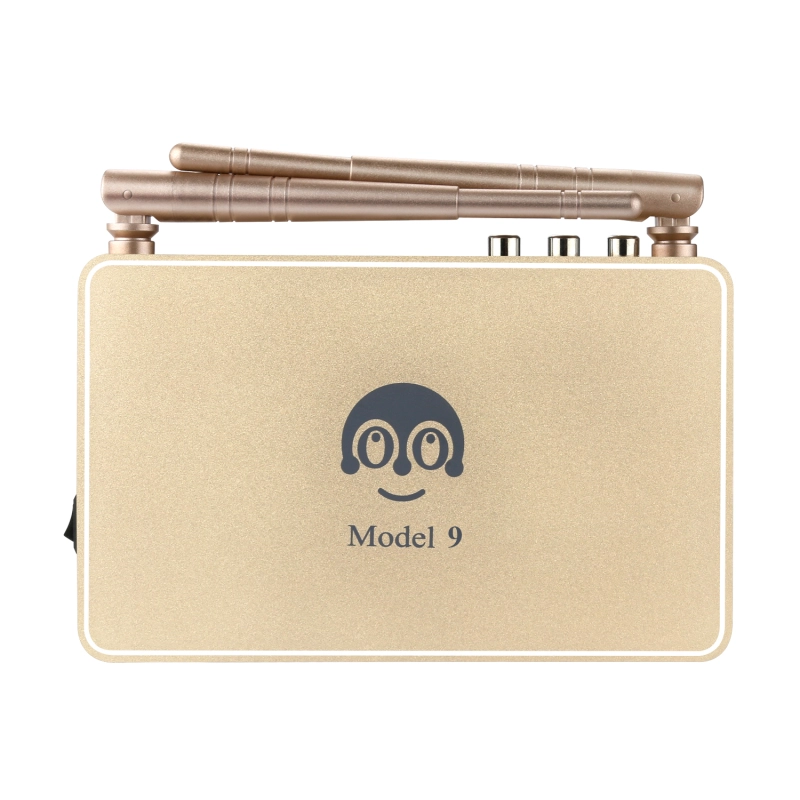 Arabic TV Box Golden Metal TV Box Android Amlogic S905W Quad Core Smart TV Set Top Box