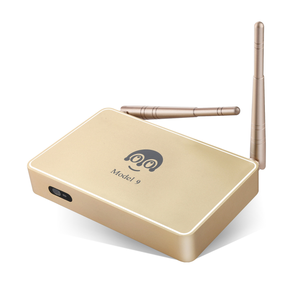Arabic TV Box Golden Metal TV Box Android Amlogic S905W Quad Core Smart TV Set Top Box